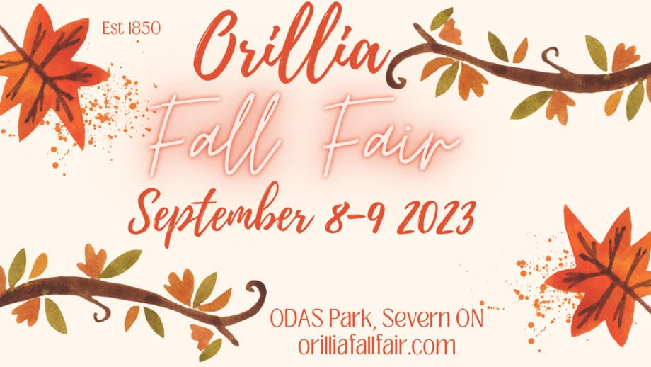Events around Simcoe County, Orillia Fall Fair, ODAS park