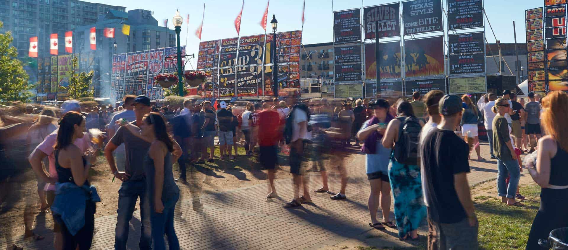 Photo of RibFest Barrie from Previous years. 