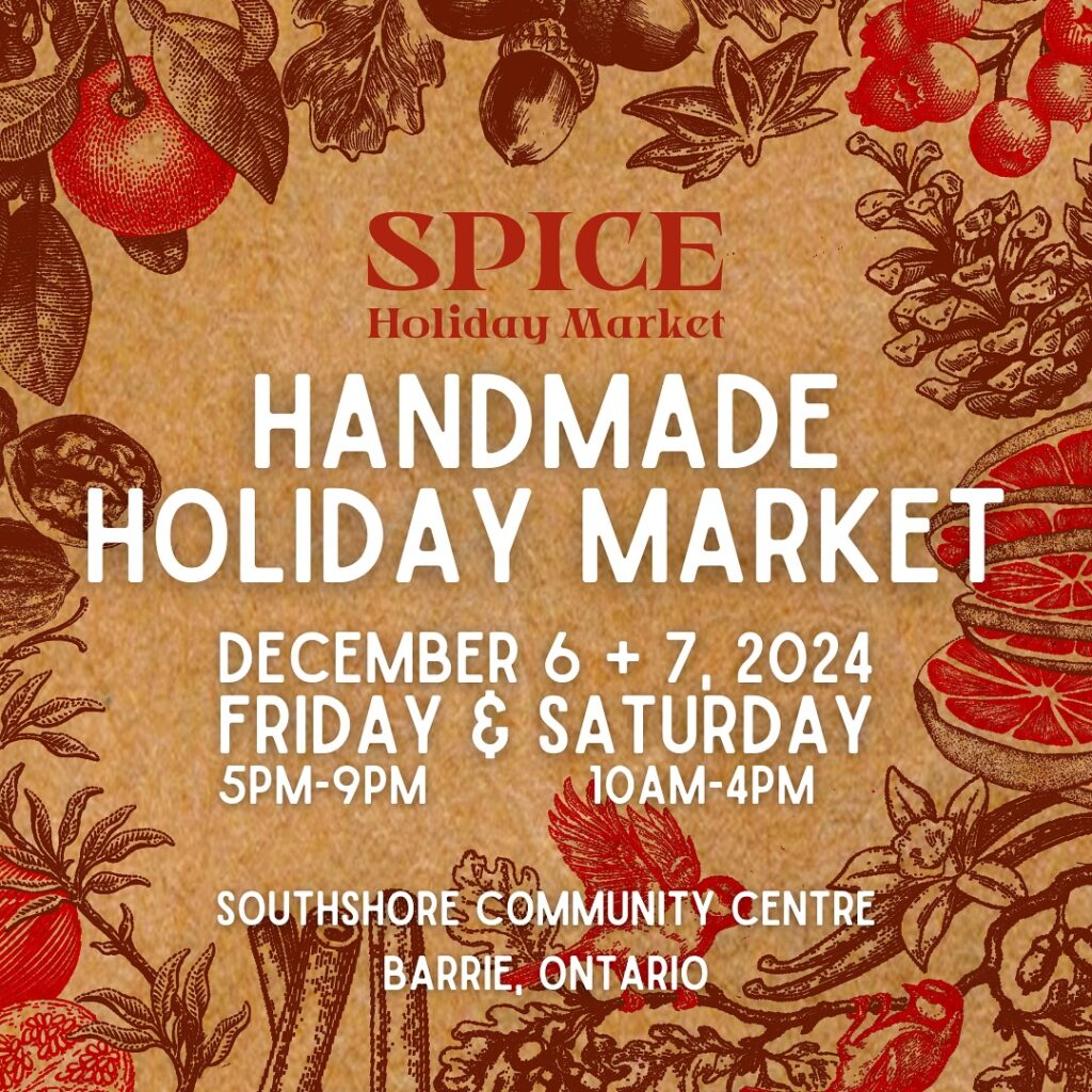 Graphic created for Spice Holiday Market. 